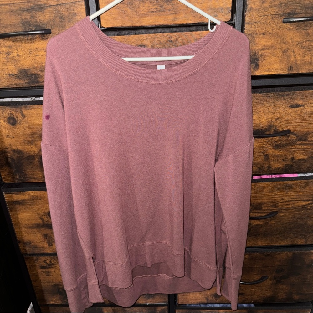 Athleta Sweater with Thumbholes L